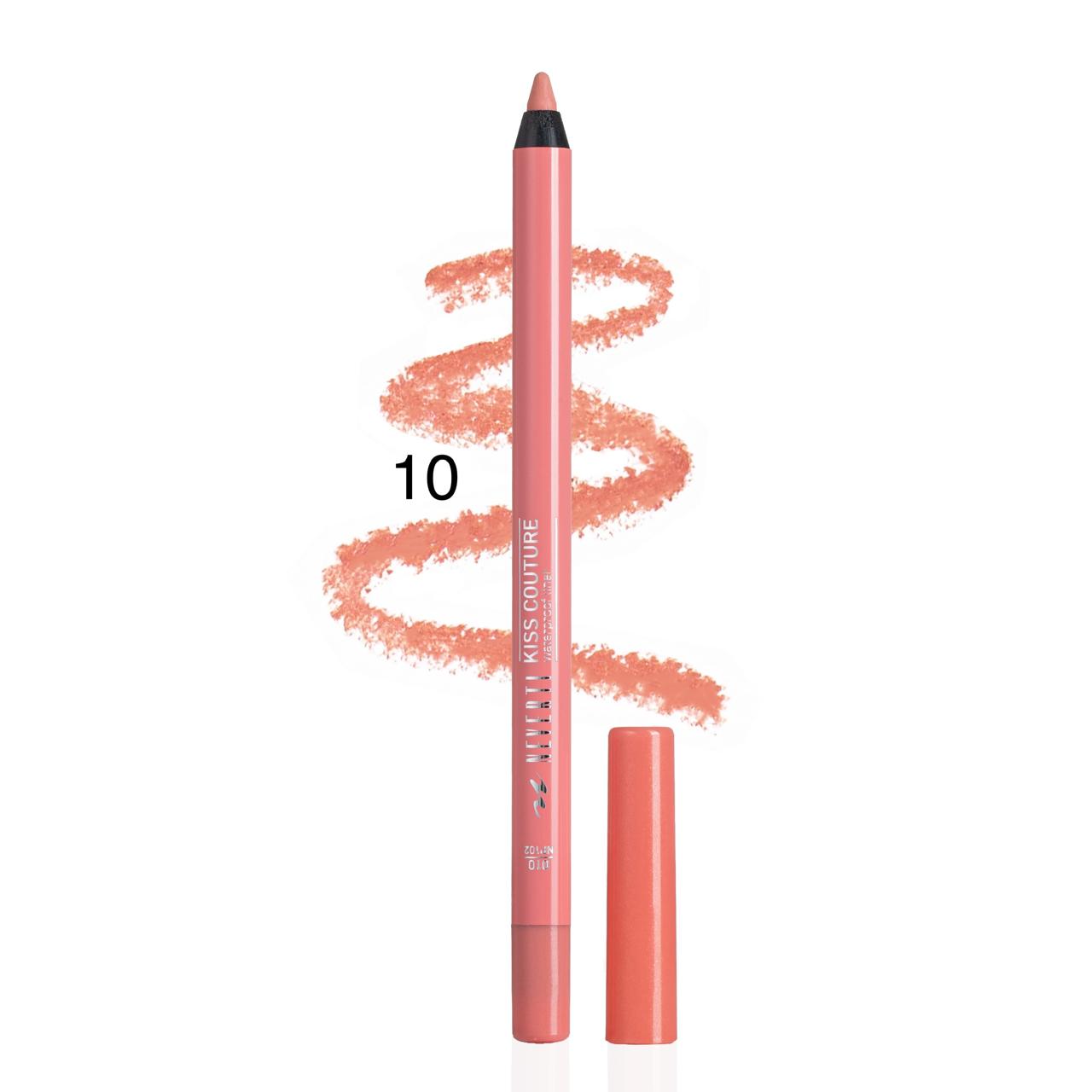 قلم تحديد شفاه ثابت بلاستيك NEVERTI KISS COUTURE LIPLINER - 11
