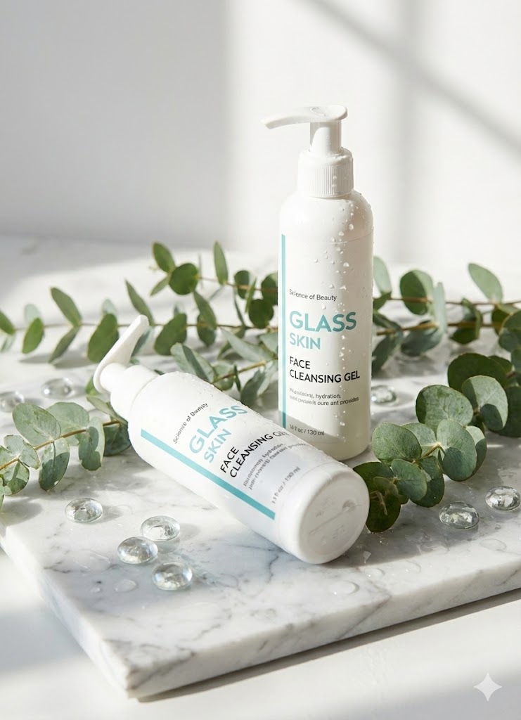 جل غسول الوجه للبشرة المختلطة 🌿 GLASS SKIN FACE CLEANSING GEL - 2
