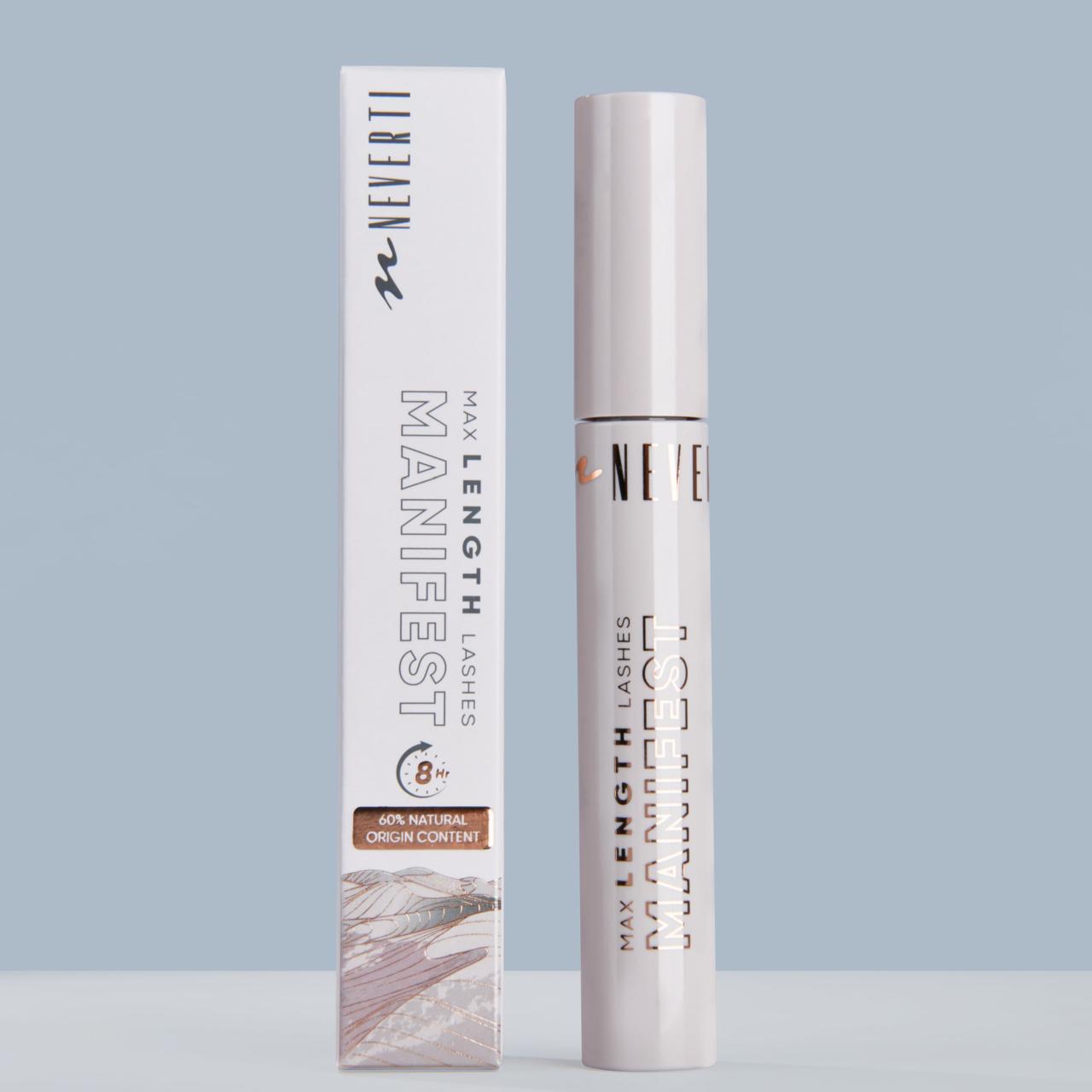 مسكارا ماكس لينث(60% مواد طبيعية) NEVERTI MAX LENGTH LASHES MASCARA 01 - 1