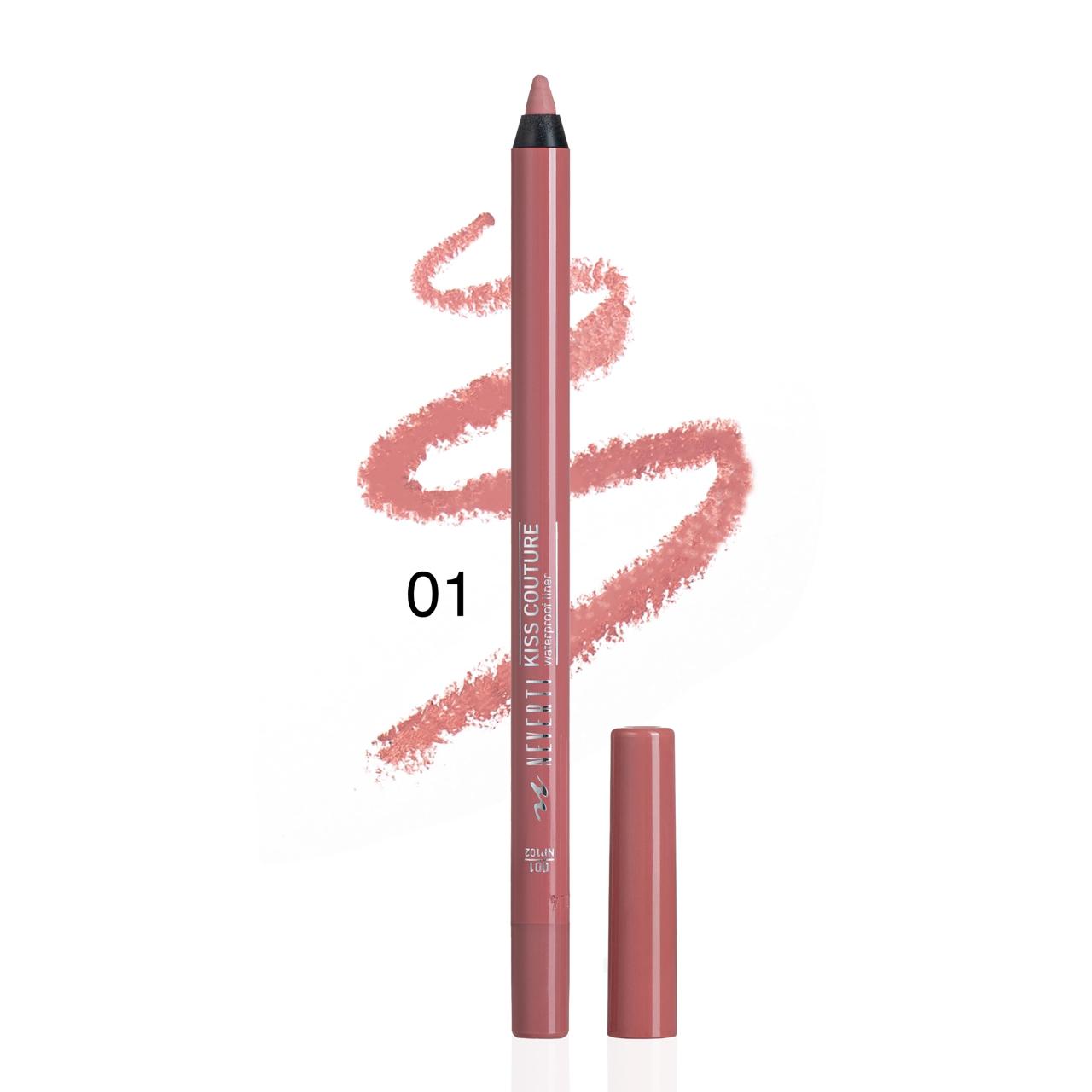 قلم تحديد شفاه ثابت بلاستيك NEVERTI KISS COUTURE LIPLINER - 2